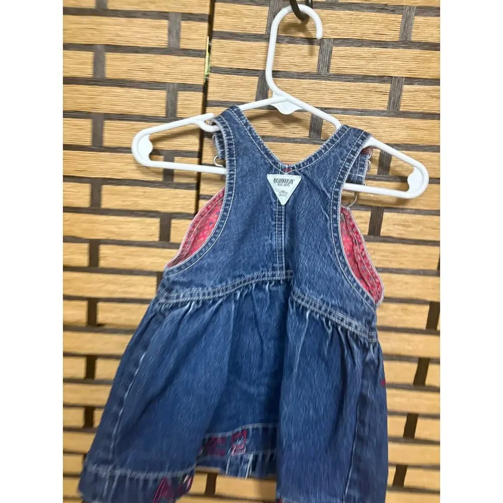 Osh‎ Kosh Denim ABC's Dress Size 12 Months